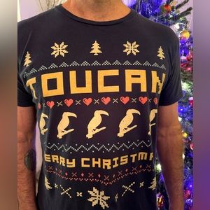 Toucan ugly Christmas t shirt sweater